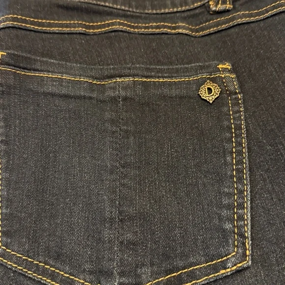 Democracy Dark Blue Flare Jeans - Picture 2 of 4